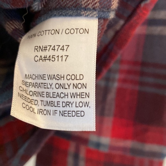 Red Head brand Flannel Shirt Shacket Womens M buffalo Plaid Western Hiking camp - Picture 6 of 6